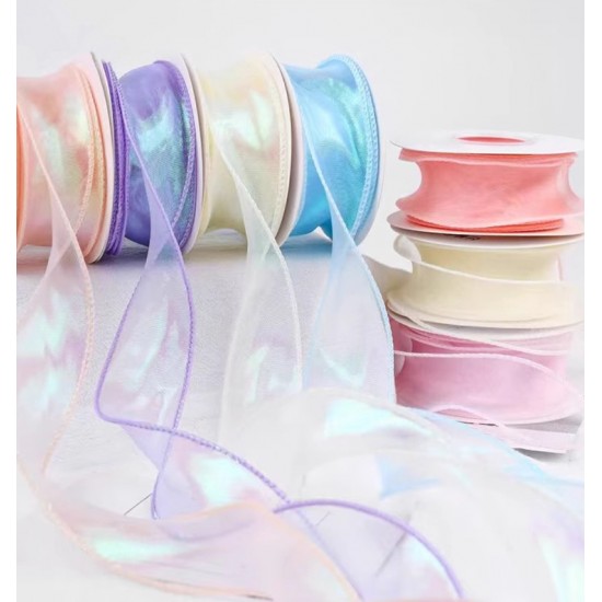 40mm Iridescence ribbon