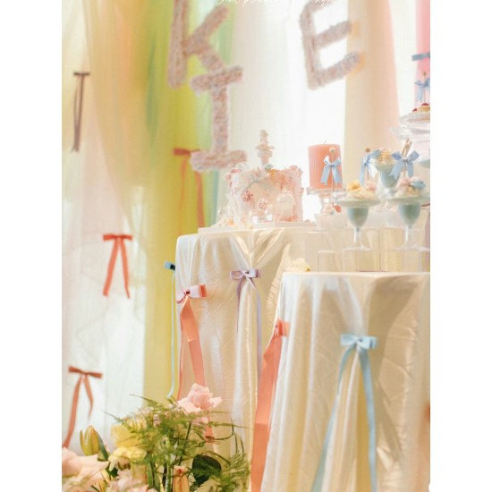 6mm, 10mm Dacron plain ribbon