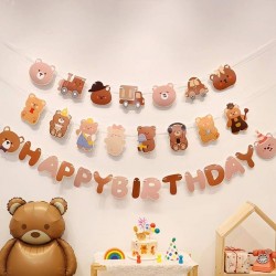 Hanging bear flag 007