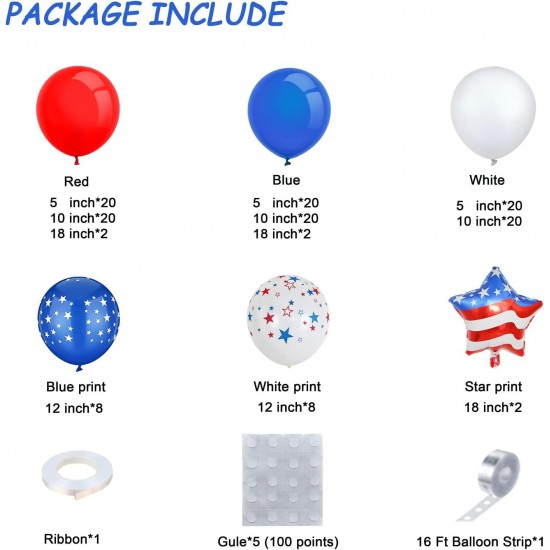American national day celebration, birthday party