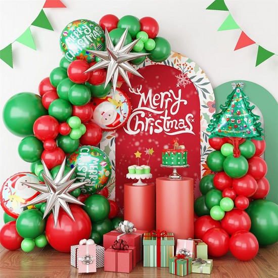 Christmas balloons Arch Set decorations