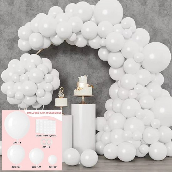 Single color balloons Arch Set for Birthdays, Wedding, Anniversary party decorations